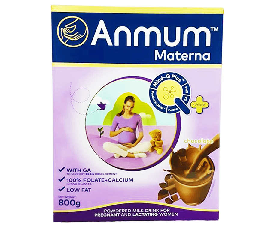 Anmum Materna Chocolate Powdered Milk Drink For Pregnant And Lactating Mother 800g