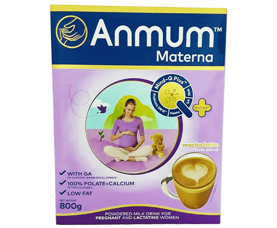 Anmum Materna Mocha Latte No Caffeine Added For Pregnant And Lactating Mother 800g
