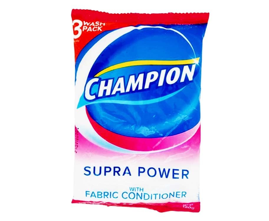 Champion Supra Power with Fabric Conditioner 120g