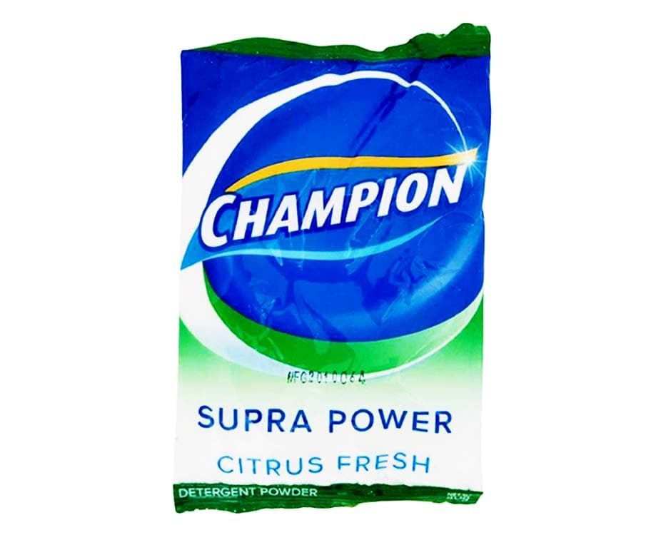 Champion Citrus Supra Power Citrus Fresh Detergent Powder 40g
