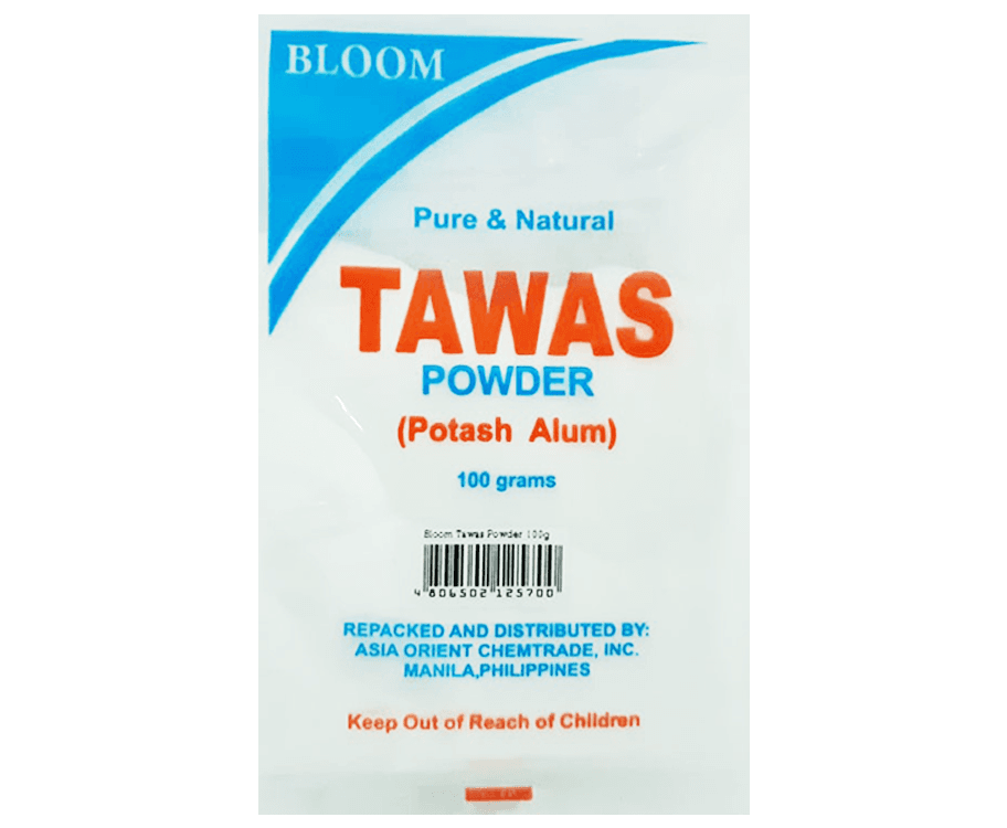 Bloom Pure & Natural Tawas Powder (Potash Alum) 100g