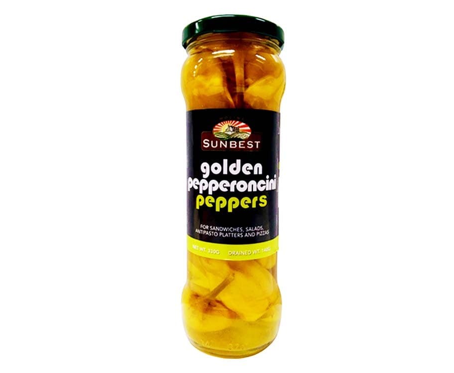 SunBest Golden Pepperoncini Peppers 330g