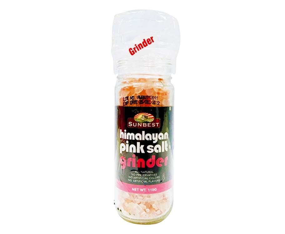 SunBest Himalayan Pink Salt Grinder 110g