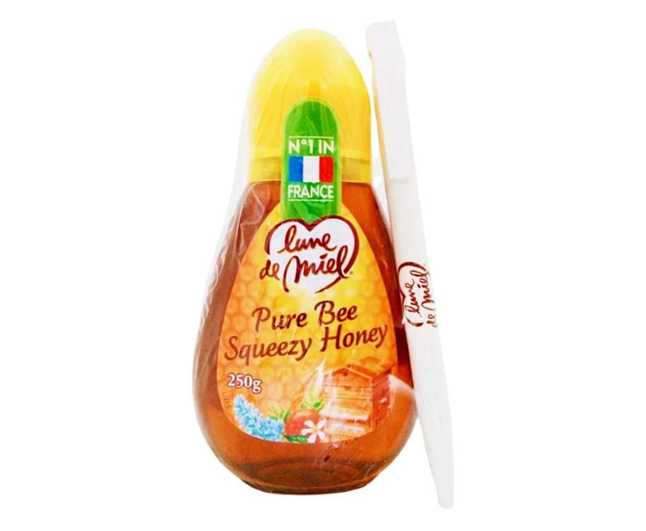 Lune De Miel Pure Bee Squeezy Honey 250g + Free Ballpen