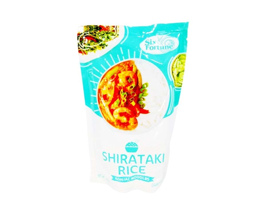Six Fortune Shirataki Rice Konjac Noodles 270g