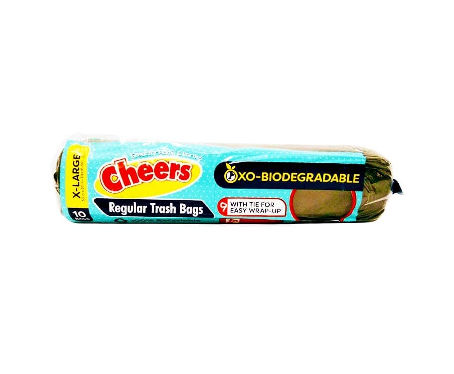 Cheers Trash Bags Black X-Large