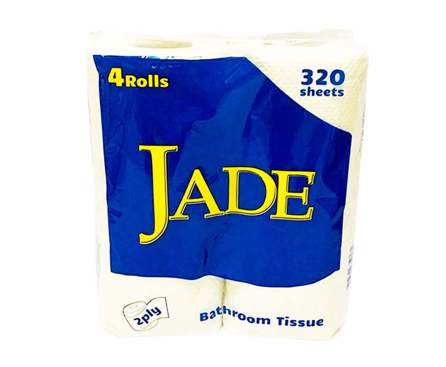 Jade Bathroom Tissue 2-Ply 320 Sheets 4 Rolls