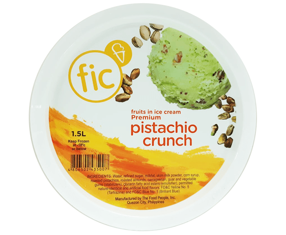 FIC Premium Pistachio Crunch 1.5L