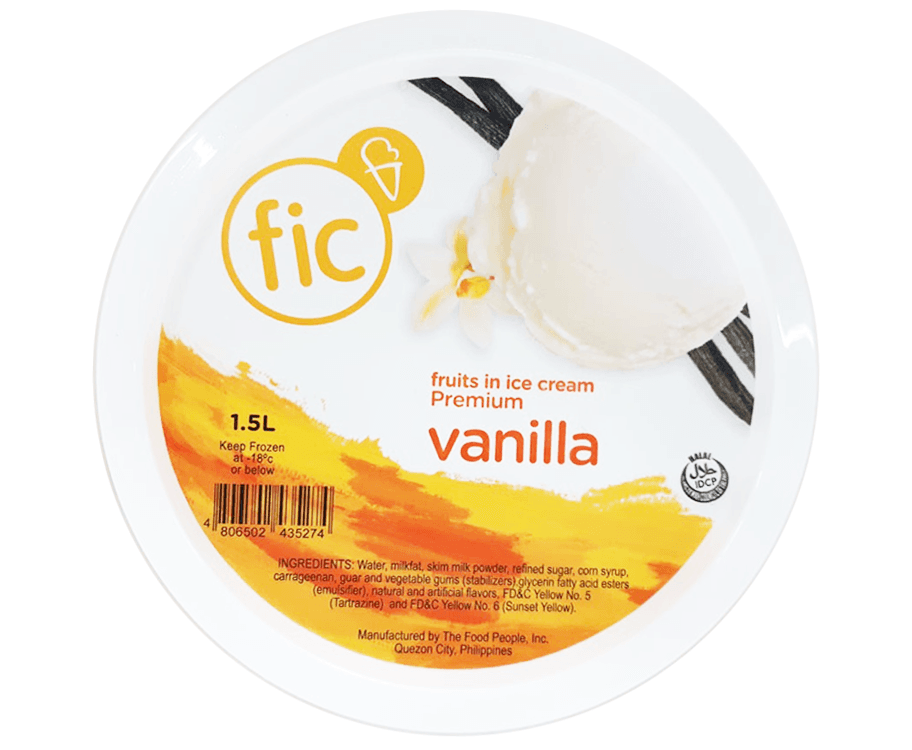 FIC Premium Vanilla 1.5L