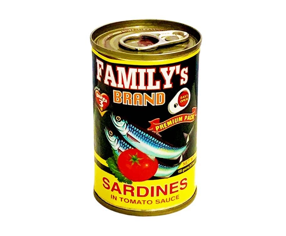Family's Brand Sardines in Tomato Sauce Premium Pack 155g