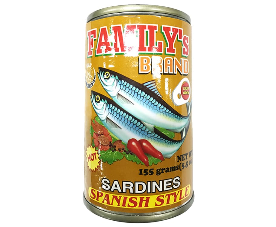 Family's Brand Hot Spanish Style Sardines 155g