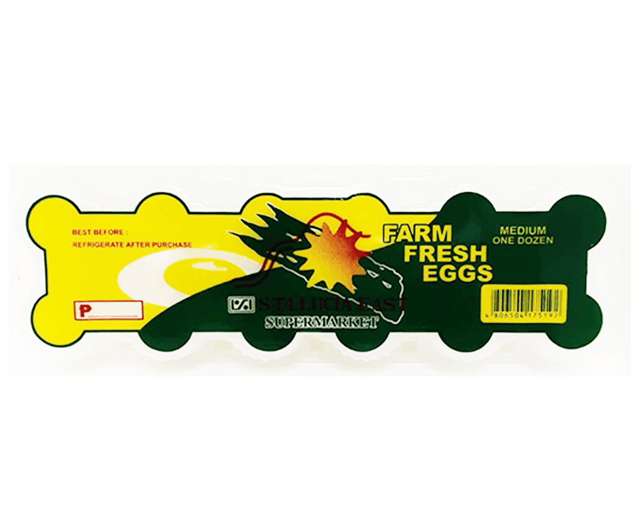 Sta. Lucia East Supermarket Farm Fresh Eggs Medium 1 Dozen