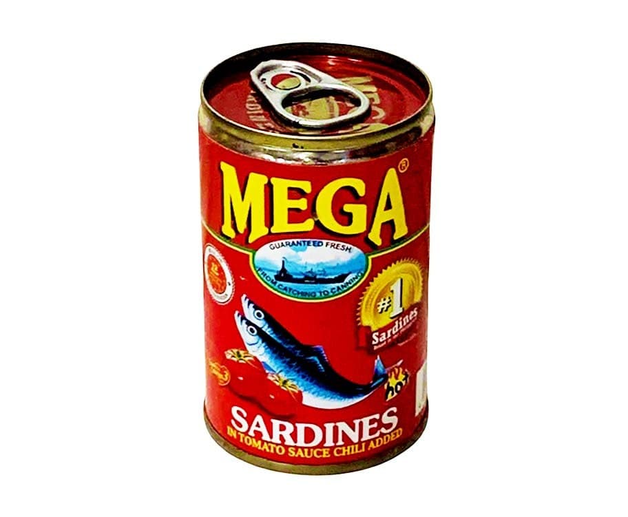 Mega Sardines in Tomato Sauce Chili Added 5.5oz (155g)