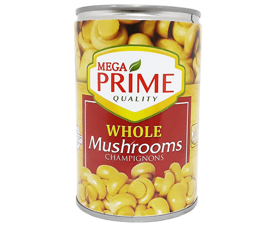Mega Prime Whole Mushrooms Champignons 425g