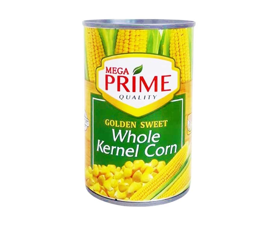 Mega Prime Golden Sweet Whole Kernel Corn 425g