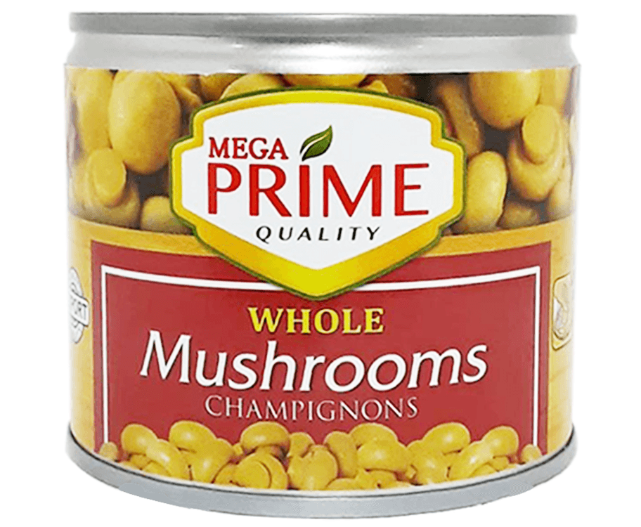 Mega Prime Whole Mushrooms Champignons 198g