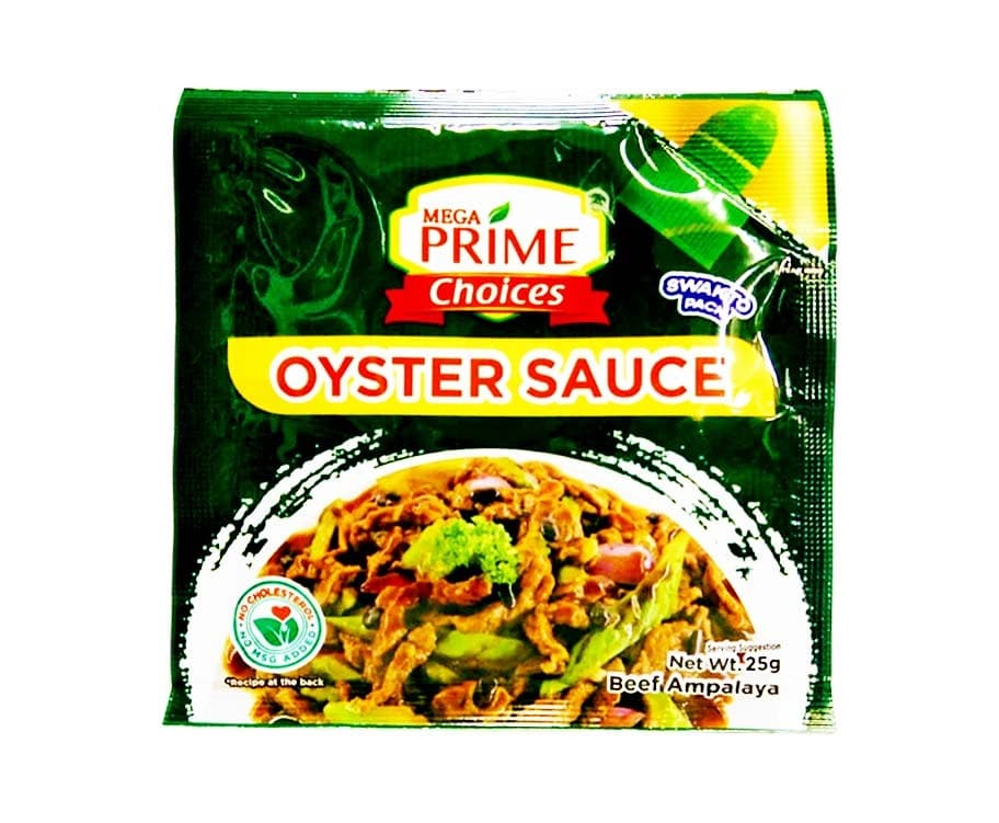 Mega Prime Choices Oyster Sauce Swakto Pack 25g