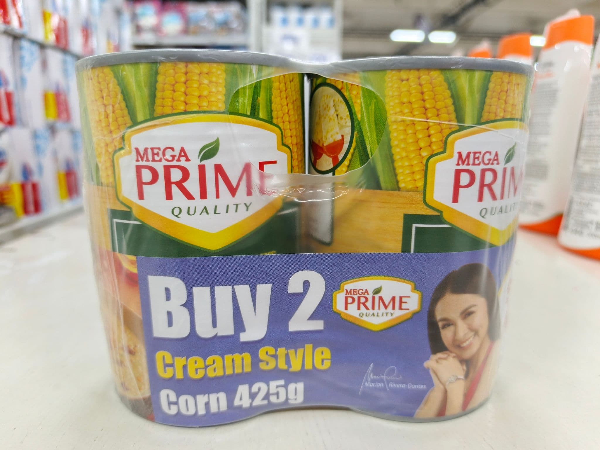 Mega Prime Cream Style Corn (2 Cans x 425g)