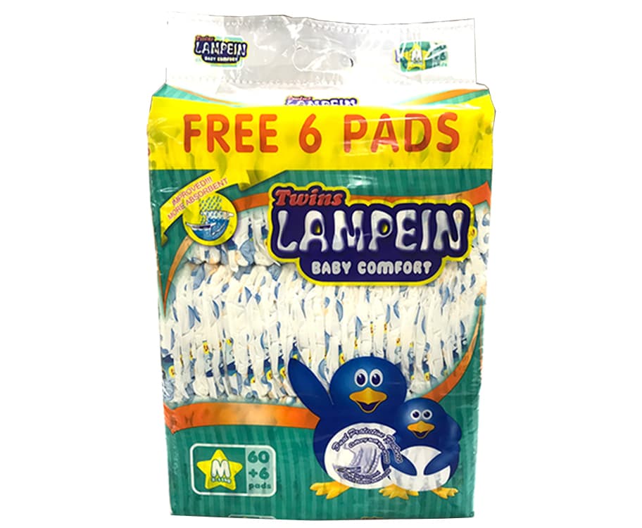 Twins Lampein Baby Comfort M 5-11kg 66 Pads