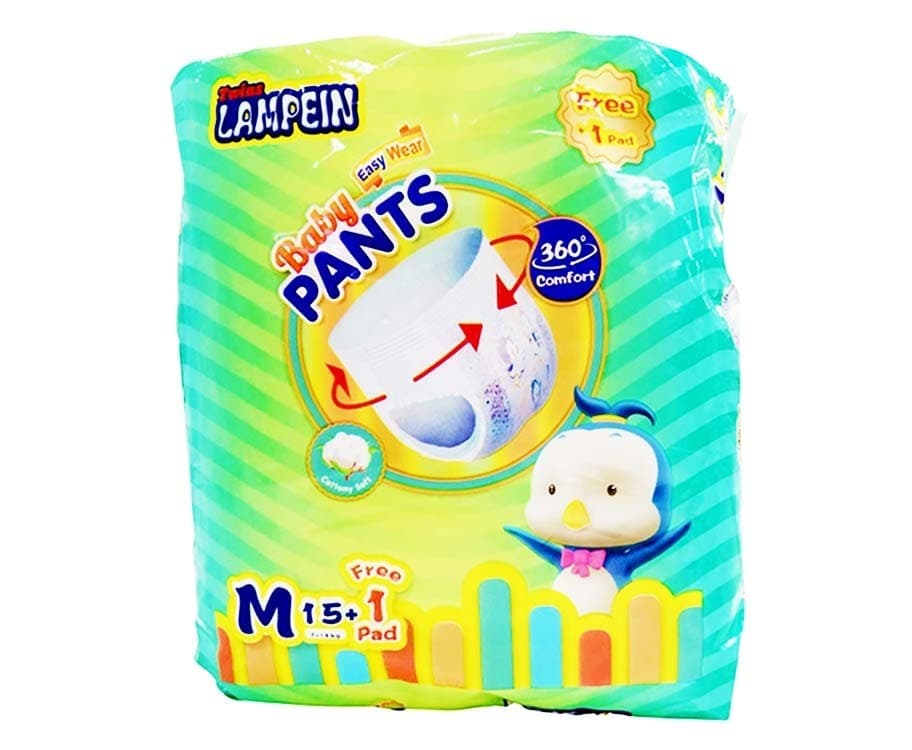 Twins Lampein Baby Pants M 15+1pcs.