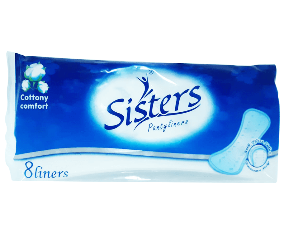 Sisters Pantyliners Cottony Comfort 8 Liners