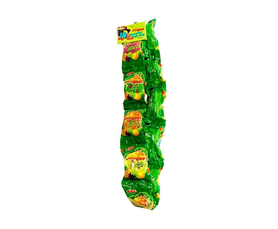 H&Y Jellybee Assorted Fruit Jelly Flavor 10 Pieces