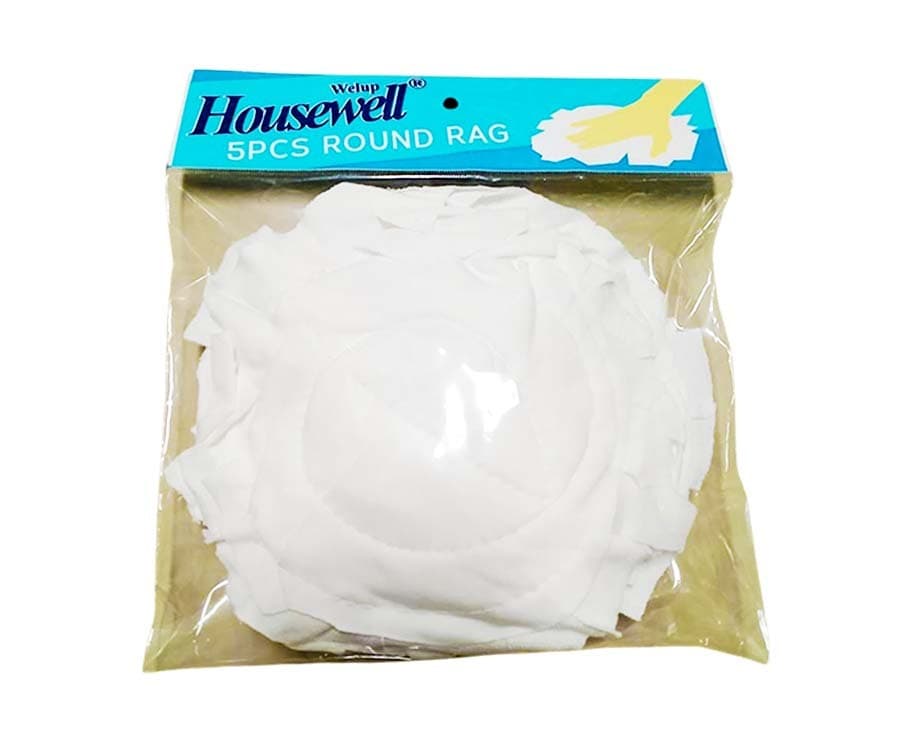 Welup Housewell 5 Pieces Round Rag