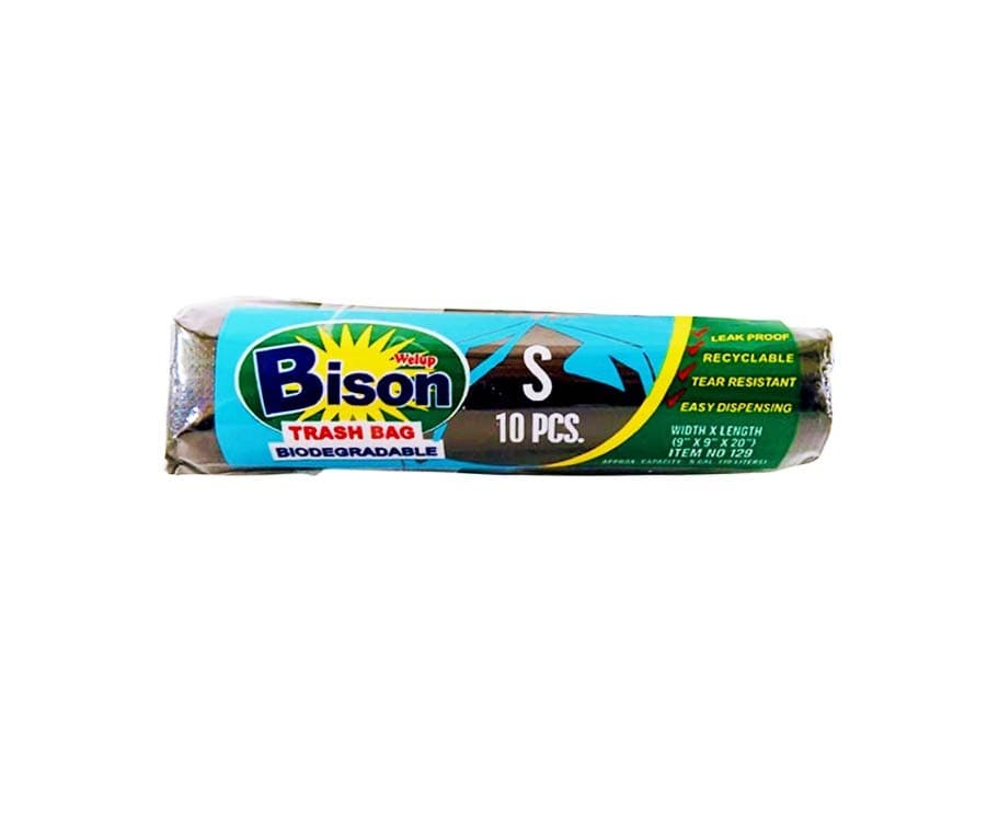 Welup Bison Trash Bag Biodegradable Small 10 Pieces