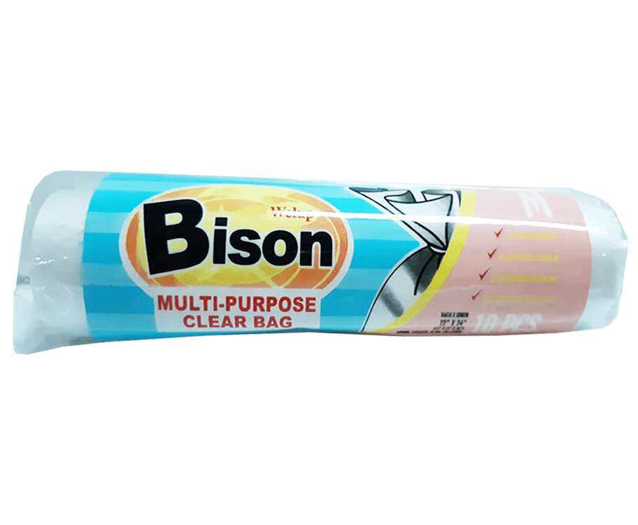 Welup Bison Multi-Purpose Clear Bag M 10 Pieces