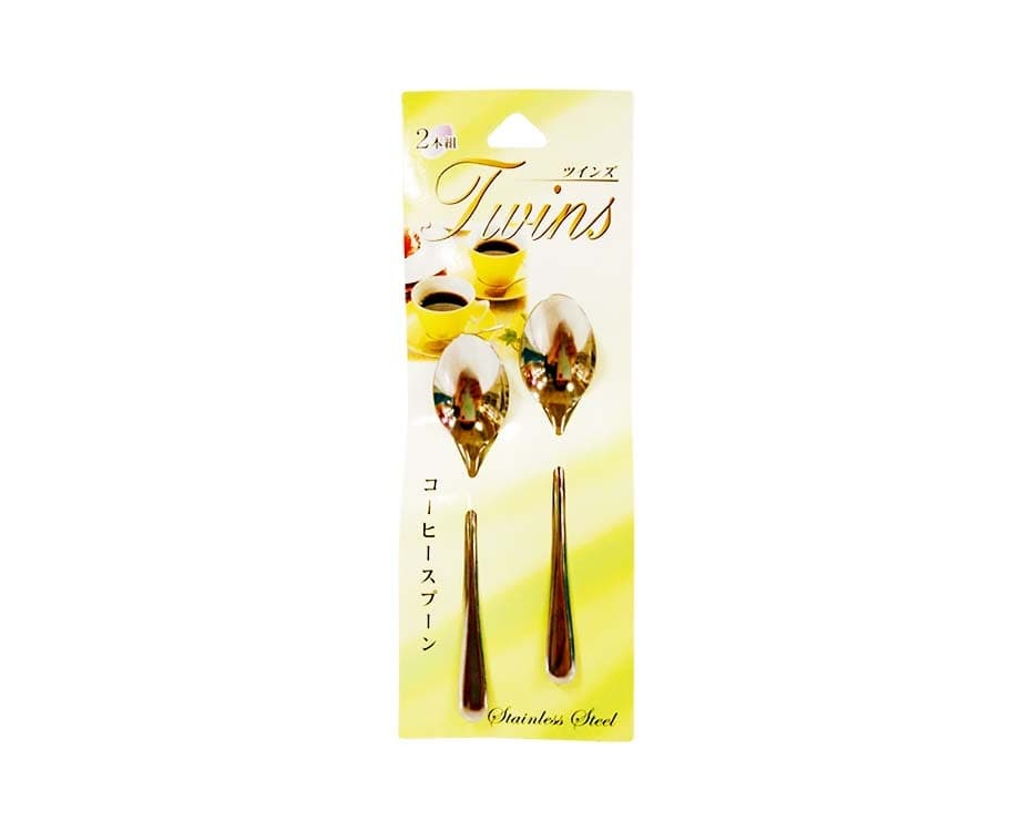 Ikka Welup Coffee Spoon Twins Stainless Steel 1704-168