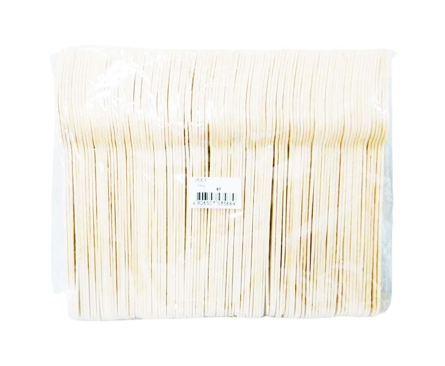 Ikka Welup Wooden Cutlery Biodegradable Wooden Fork 100 Pieces