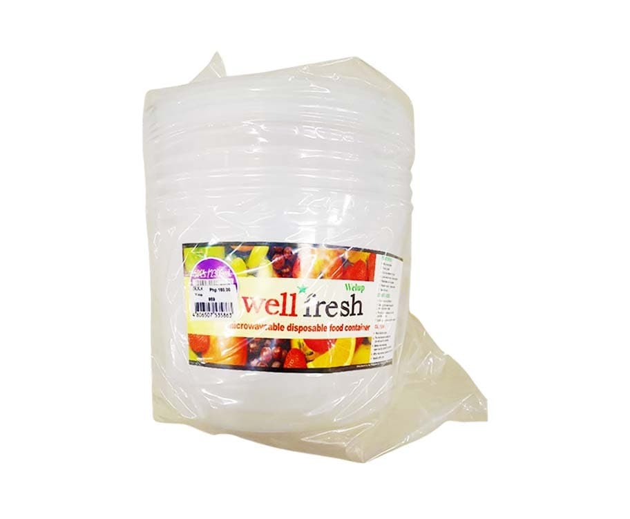 Welup Well Fresh Microwavable Disposable Food Container