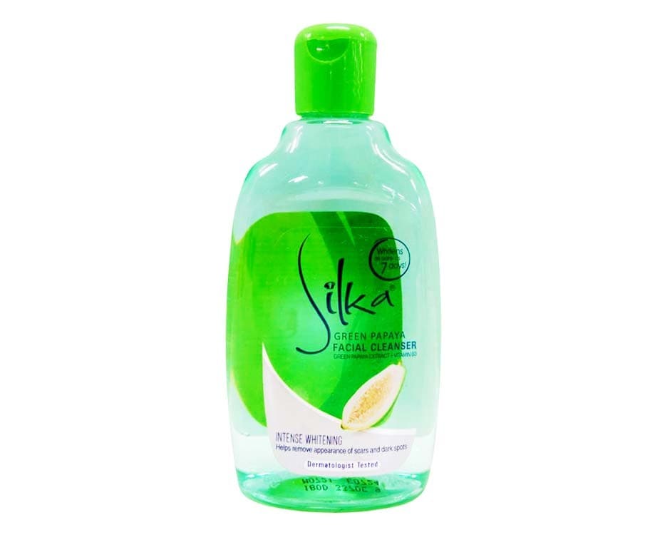 Silka Green Papaya Facial Cleanser Intense Whitening 150mL