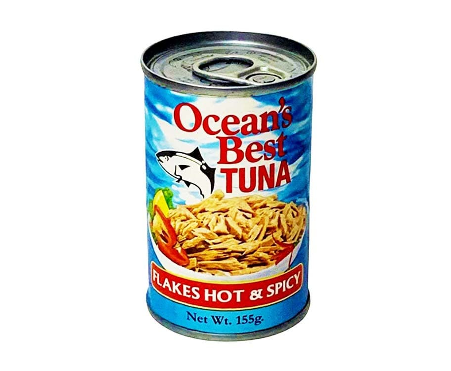 Ocean's Best Tuna Flakes Hot & Spicy 155g