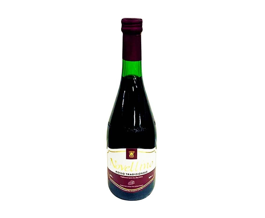 Novellino Rosso Tradizionale Traditional Semi-Dry Red Wine 750mL