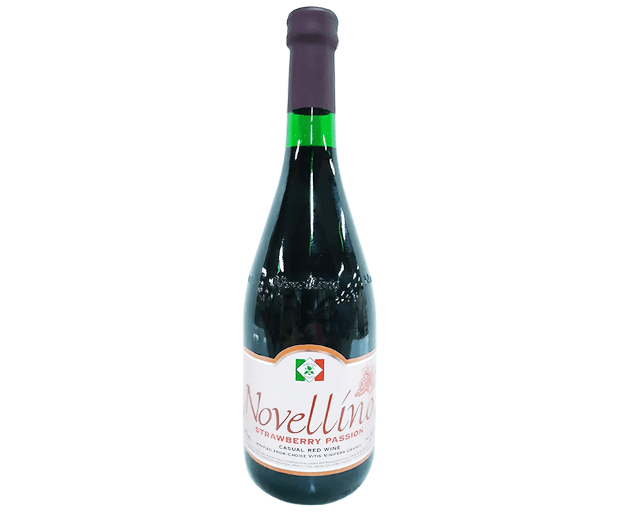 Novellino Strawberry Passion Casual Red Wine 750mL