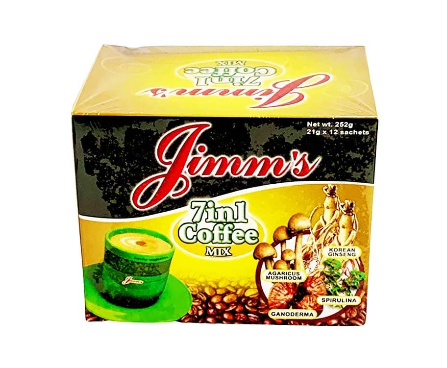 Jimm's 7-in-1 Coffee Mix (12 Sachets x 21g) 252g