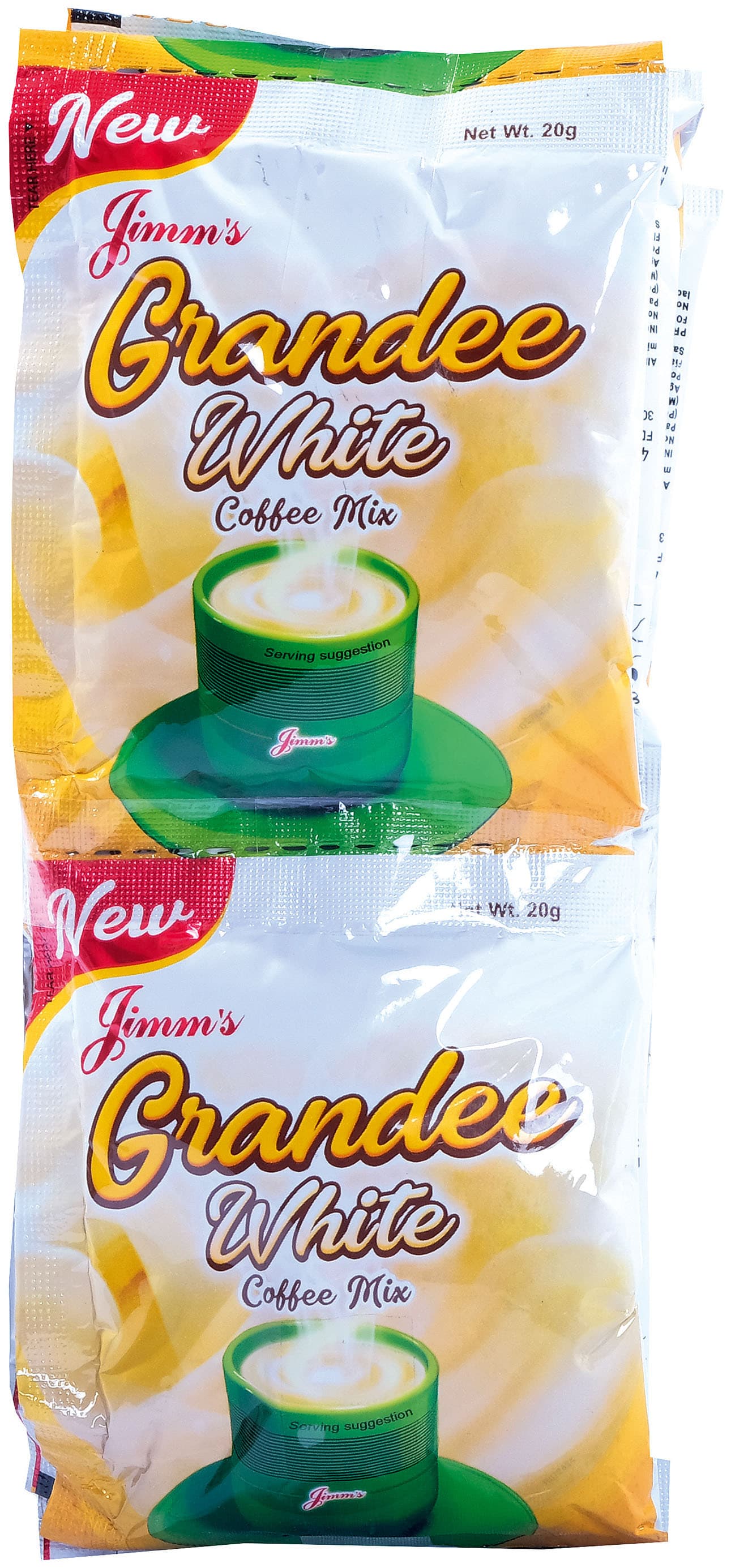 Jimm's Grandee White Coffee Mix (10 Packs x 20g)