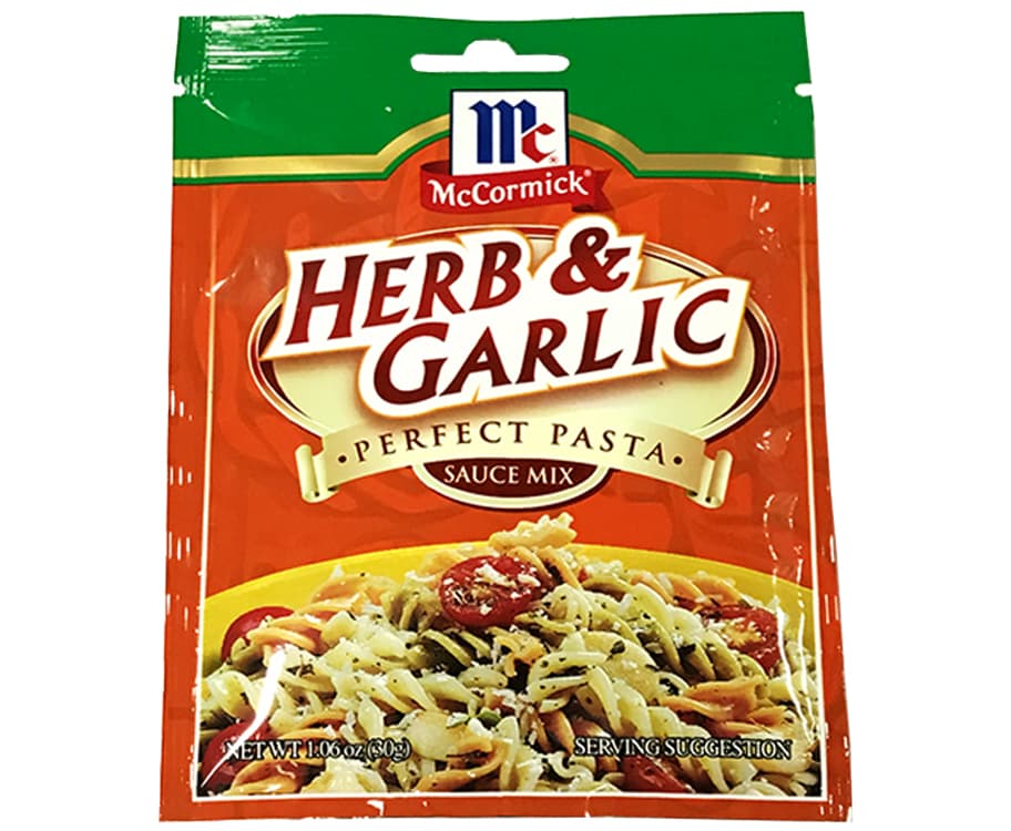 McCormick Herb & Garlic Perfect Pasta Sauce Mix 30g