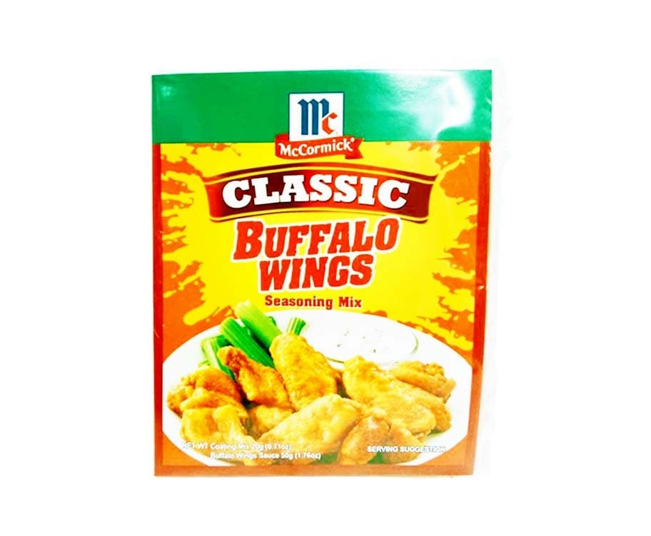 McCormick Classic Buffalo Wings Seasoning Mix 70g