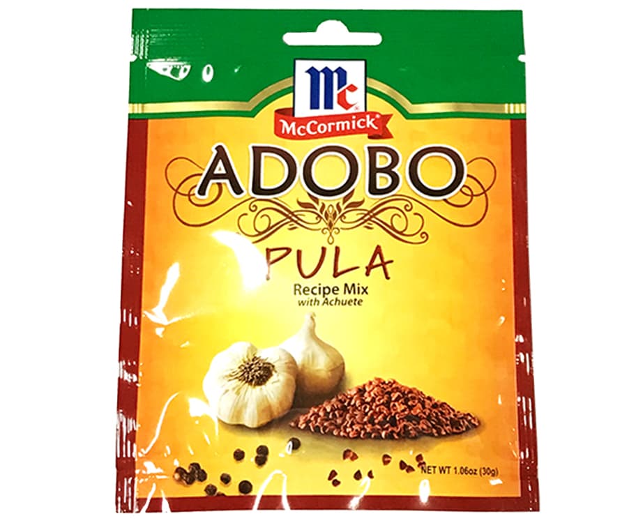 McCormick Adobo Pula Recipe Mix with Achuete 30g
