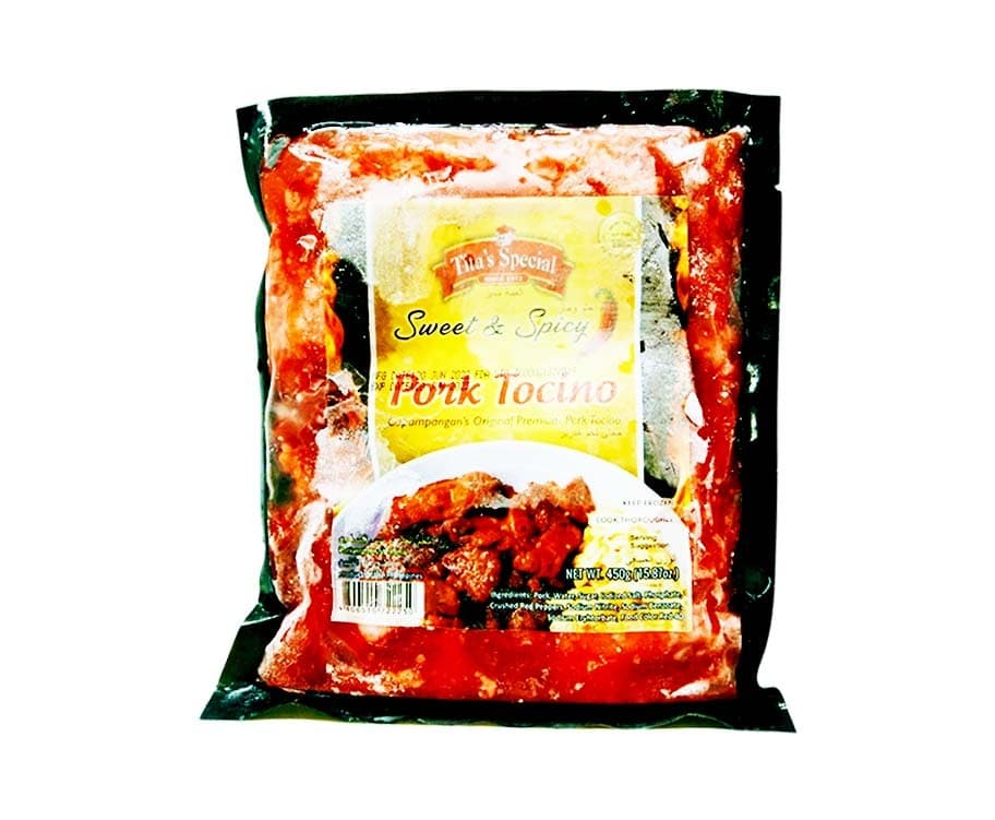 Tita's Special Sweet & Spicy Pork Tocino Capampangan's Original Premium Pork Tocino 450g