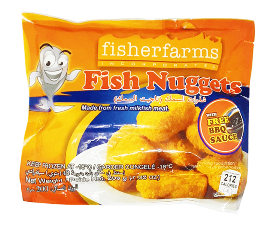 Fisherfarms Fish Nuggets with Free BBQ Sauce 200g