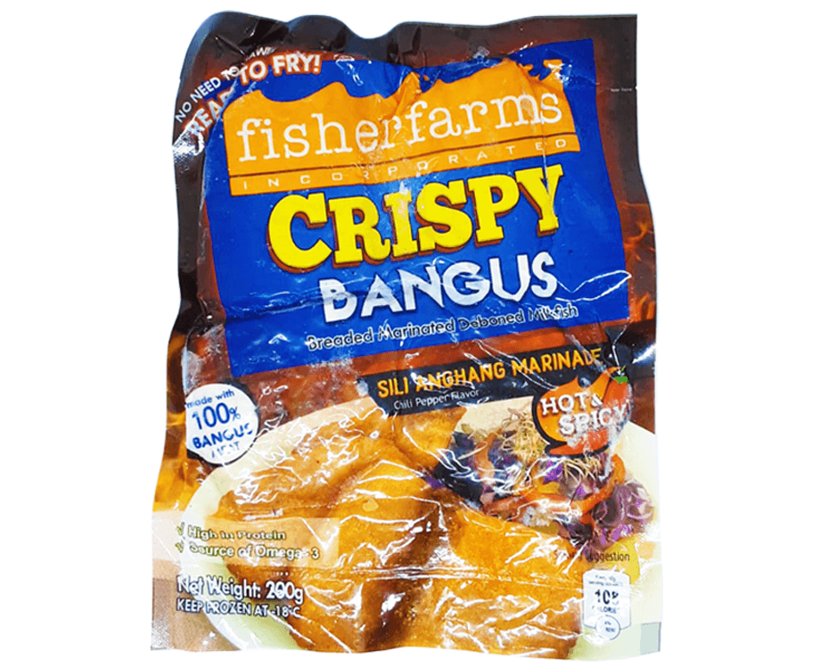 Fisherfarms Crispy Bangus Sili Anghang Marinade Chili Pepper Flavor Hot & Spicy 200g