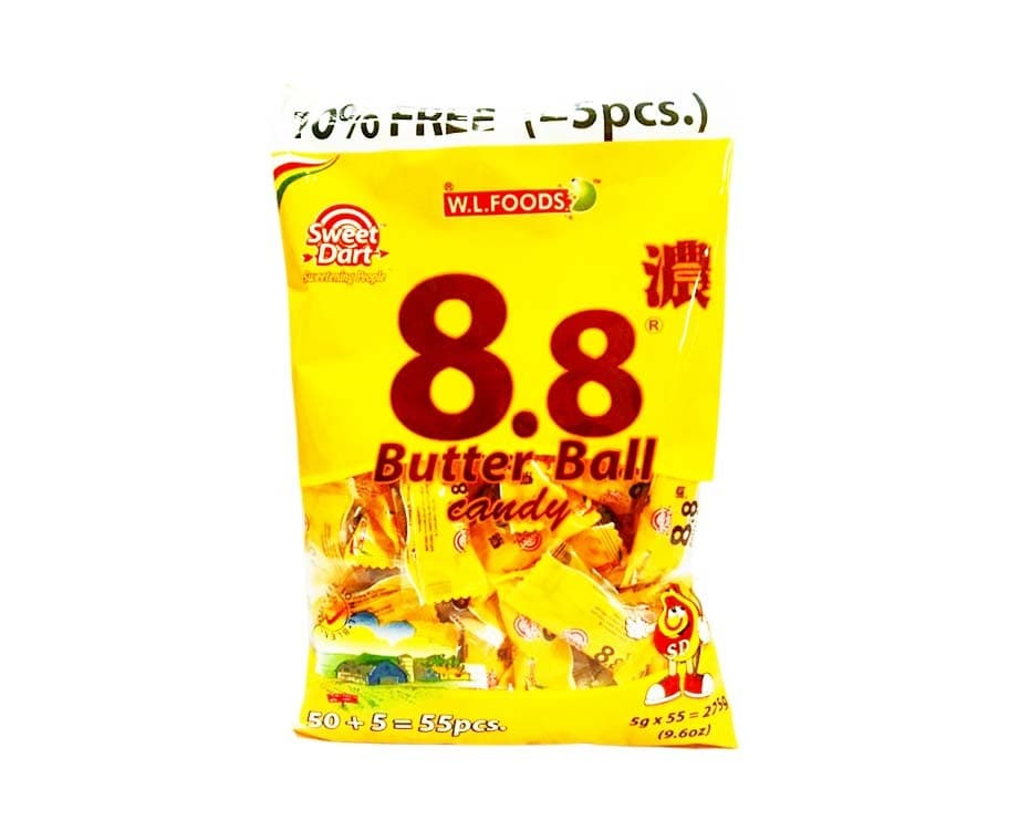 W.L. Foods Sweet Dart 8.8 Butter Ball Candy 55 Pieces 275g