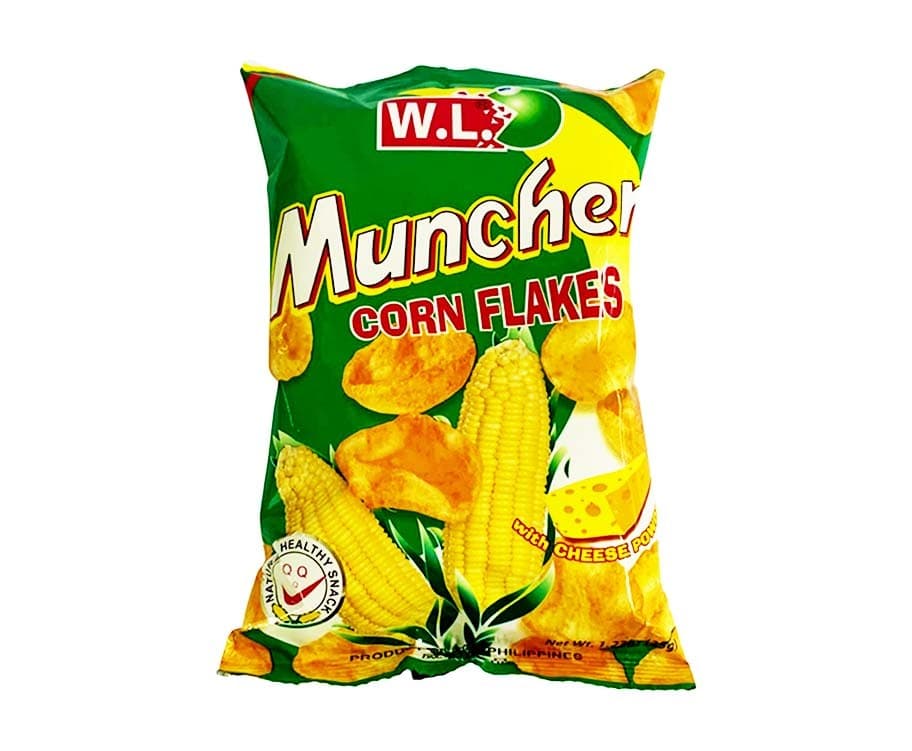 W.L. Foods Muncher Corn Flakes with Cheese Powder 35g