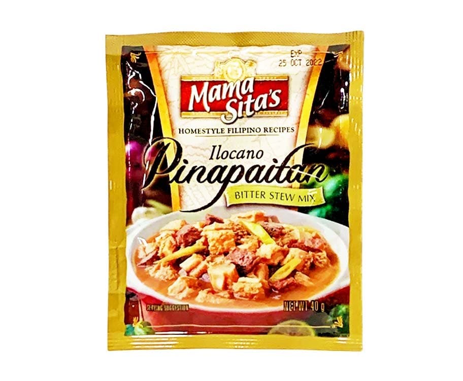 Mama Sita's Homestyle Filipino Recipes Ilocano Pinapaitan Bitter Stew Mix 40g