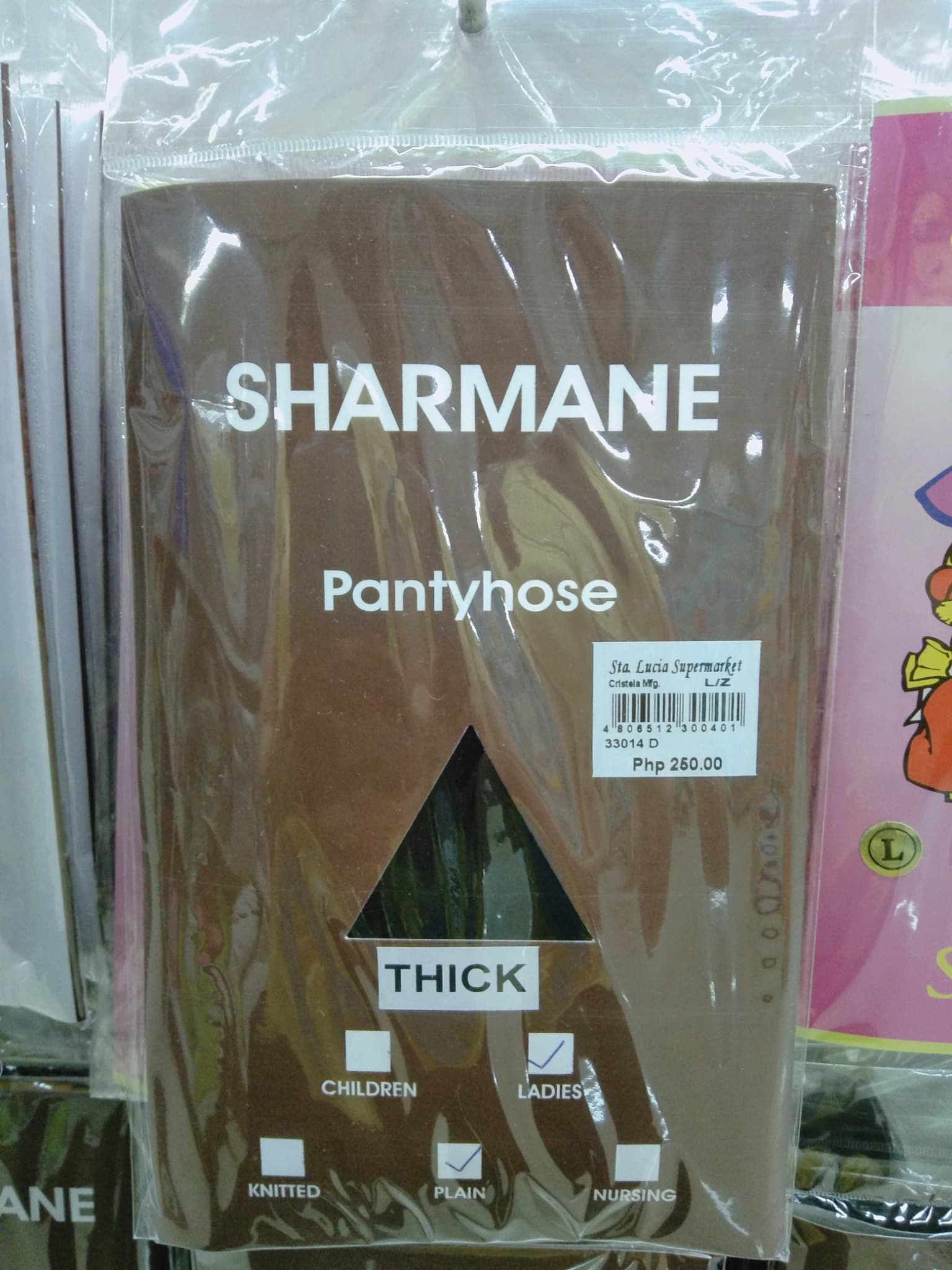 Sharmane Pantyhose Black (Thick)