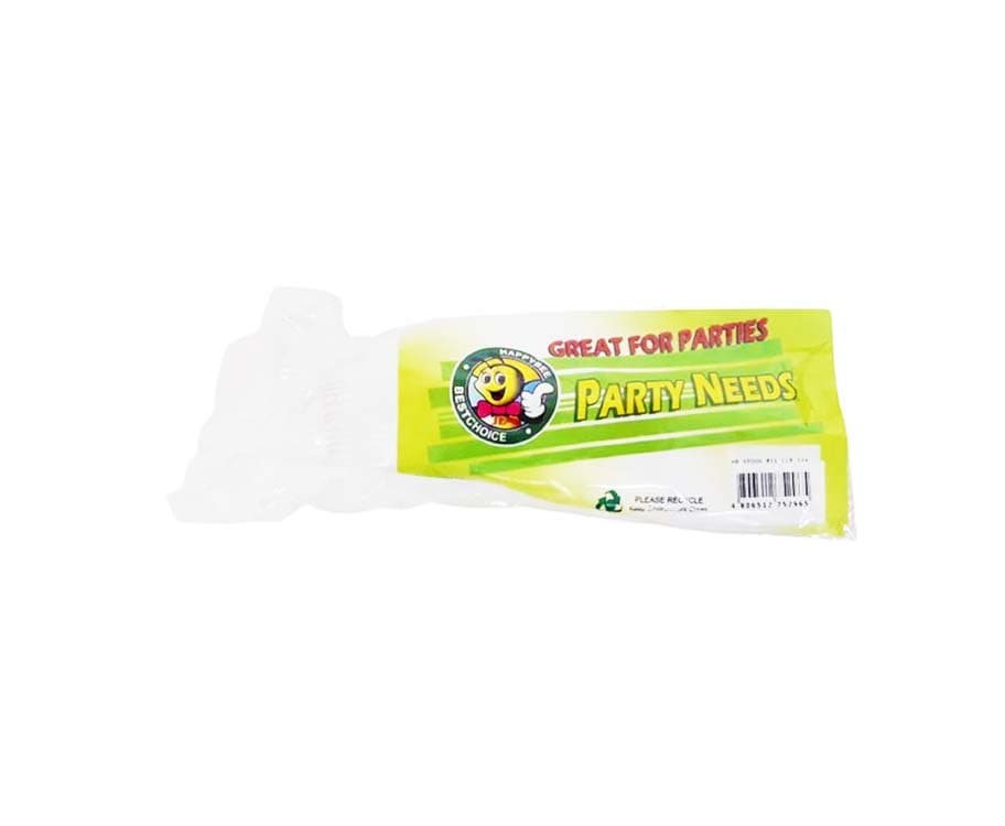 HappyBee Spoon Big Clear 12 Pieces