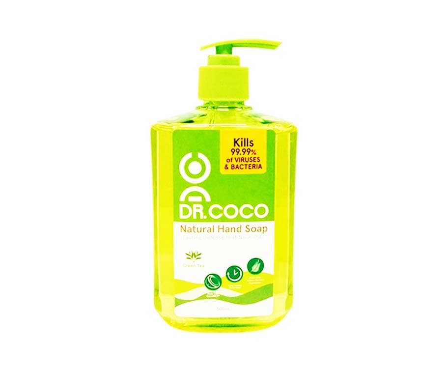 Dr. Coco Natural Hand Soap Green Tea 500mL